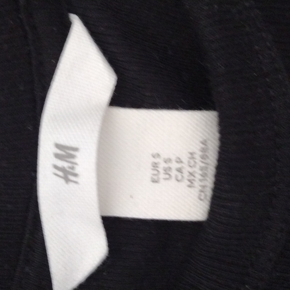 H&M Black Top - Picture 2 of 3